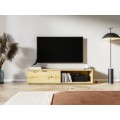 Závěsný/stojací TV stolek COMFY 150 cm dub artisan