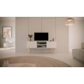 TV stolík TORONTO 120 cm biely